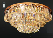 Đèn Mâm Pha Lê đường kính 80cm MLF 8009 Ø800xH350